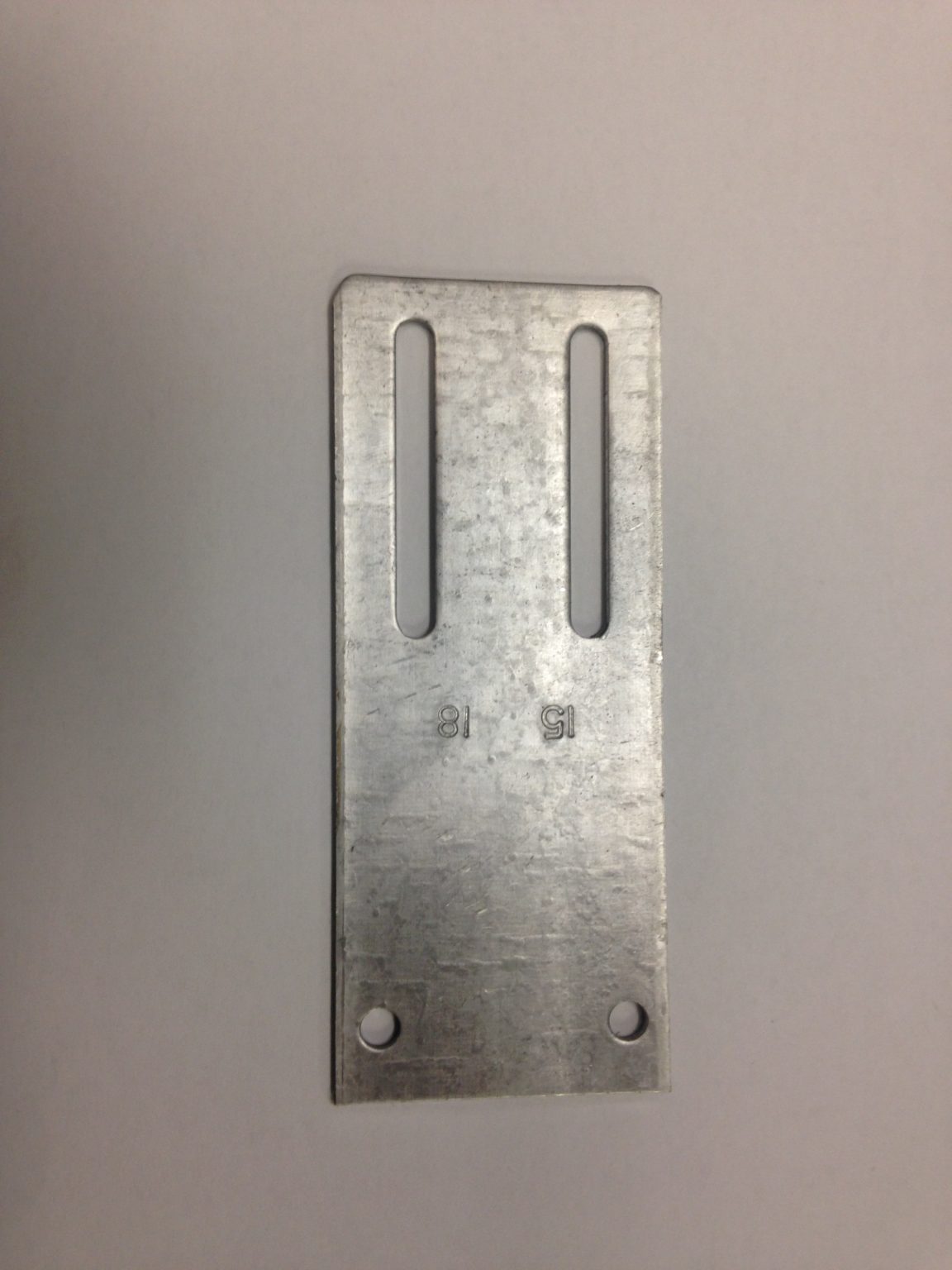 pile splice plate